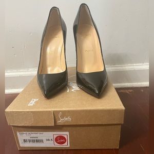 Christian Louboutin Black Pigalle 120mm- Size 39.5
